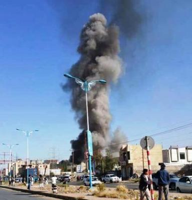 Almotamar Net - Acing health minister, Ghazi Ismail told Saba that the initial death toll from Saudi barbaric air strikes on the funeral hall in the capital Sanaa on Saturday rose to 82, while 534 were injured. 