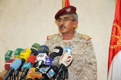 Almotamar Net - The Army forces spokesman, Brigadier General Sharaf Luqman, denied Saudi lies that a ballistic missile targeted a Saudi government-run companies residential complex in the southern border province of Najran, confirming that the missile hit a military target, in a statement.